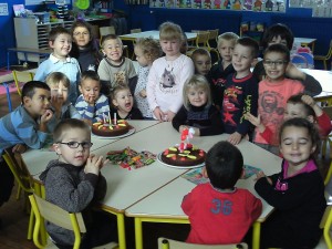 Emma : mon anniversaire à l&rsquo;école!!