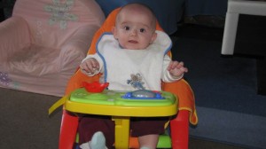 Maël et son « nouveau » fauteuil!!
