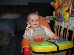 Maël, petit patapouf de 7 mois…