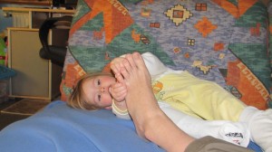 Papa a sa masseuse de pieds perso!!