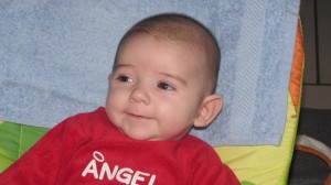 Timothée et ses premiers p&rsquo;tits sourires!!
