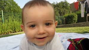 Timothée a 10 mois (hier)